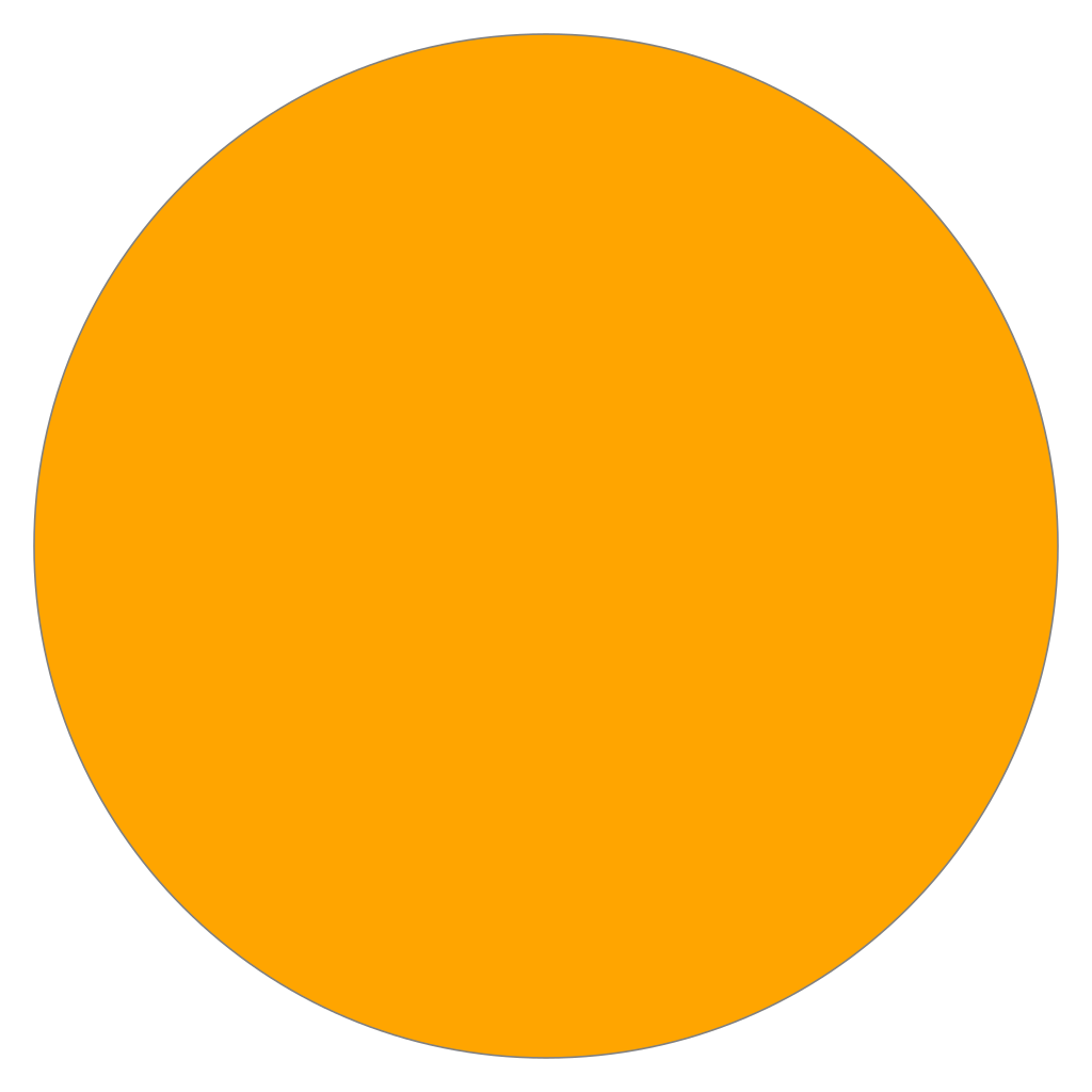 Pastille écologique orange